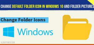 change default folder icon windows 10