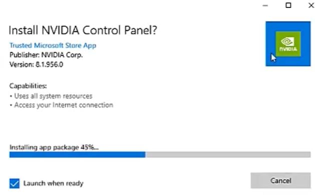download nvidia control panel windows 7