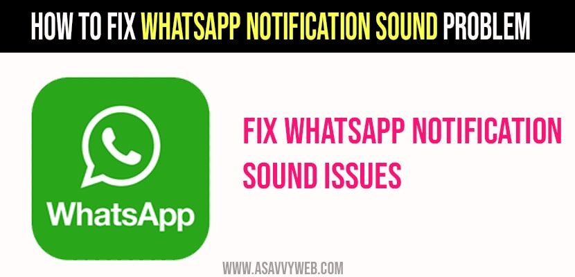 whatsapp web notification sound