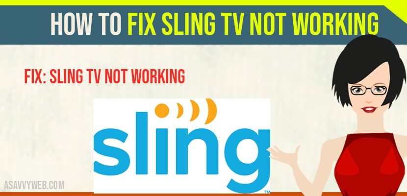 sling tv app for mac no longer works